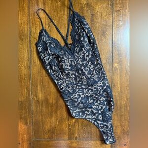 Windsor lace body suit.